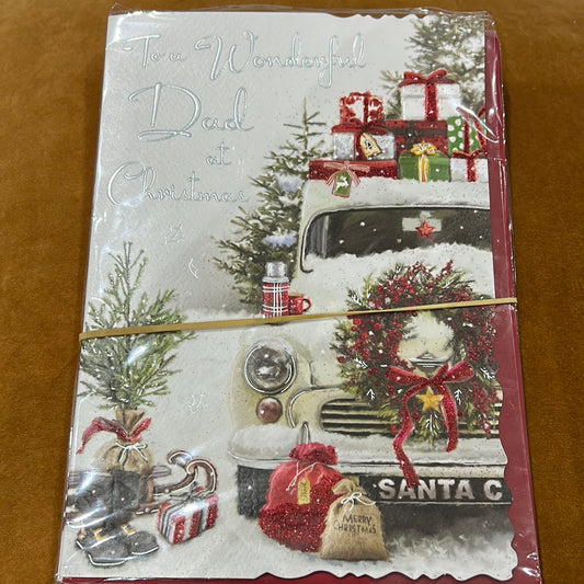 Dad Christmas Card - Javelin