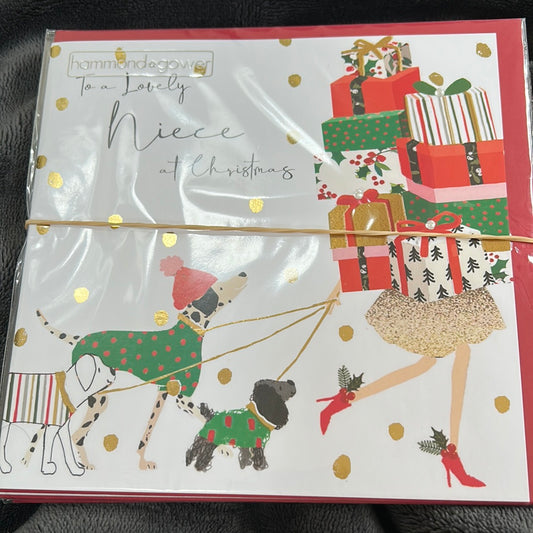 Niece Christmas Card - HG
