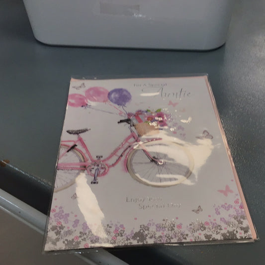 Aunt birthday card Simon elvin