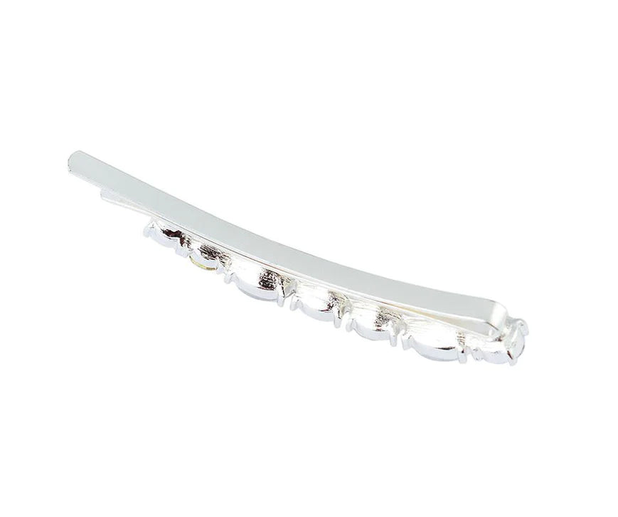 Silver Diamente Hair Slide