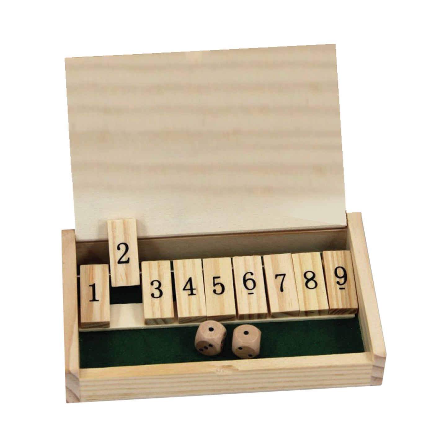 Wooden Shut-the-Box