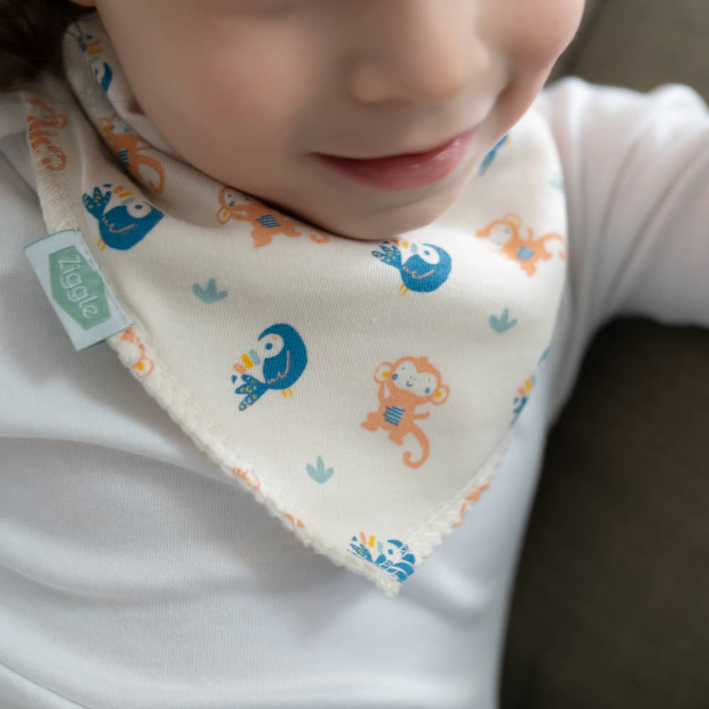 Savanna Animals Bib Set - Savanna - Animals - Bib -Baby Gift