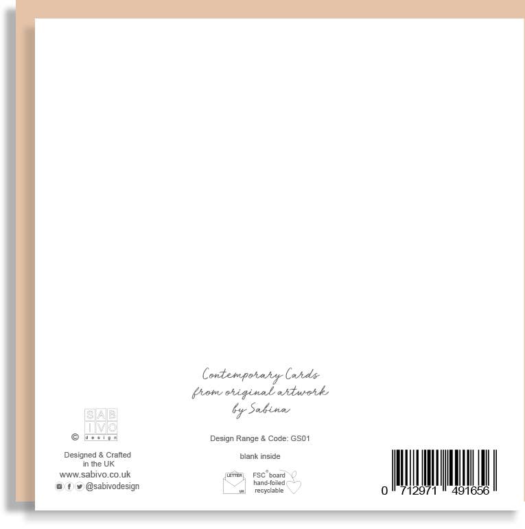 All of You Sheep in Hats Print Christmas Wholesale Card