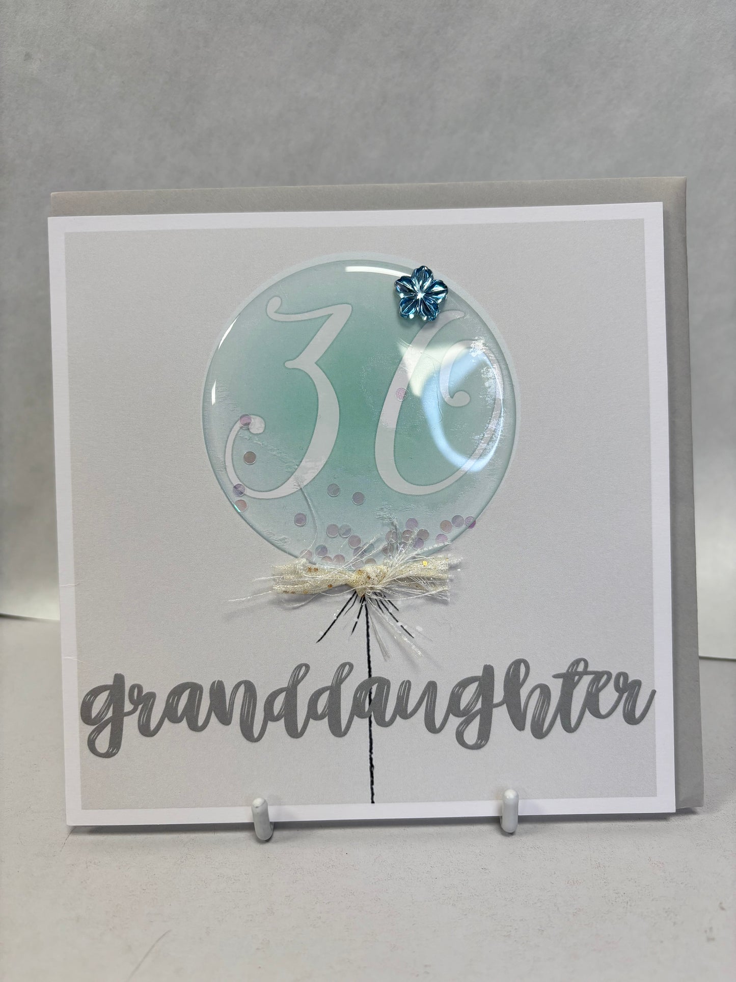 30th Granddaughter Birthday Card - TR