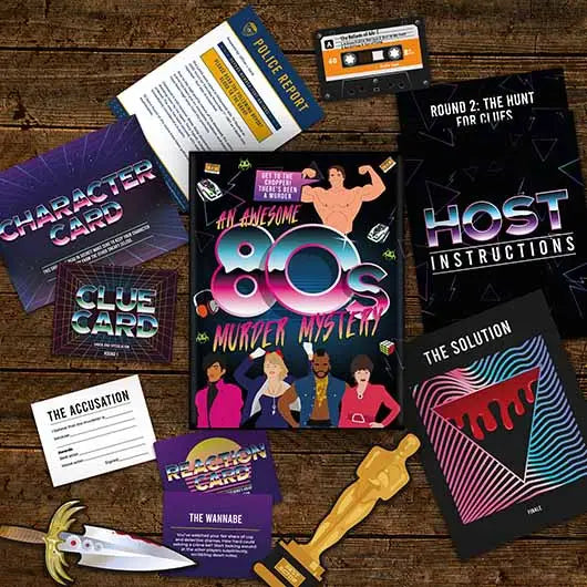 An Awesome 80s Murder Mystery