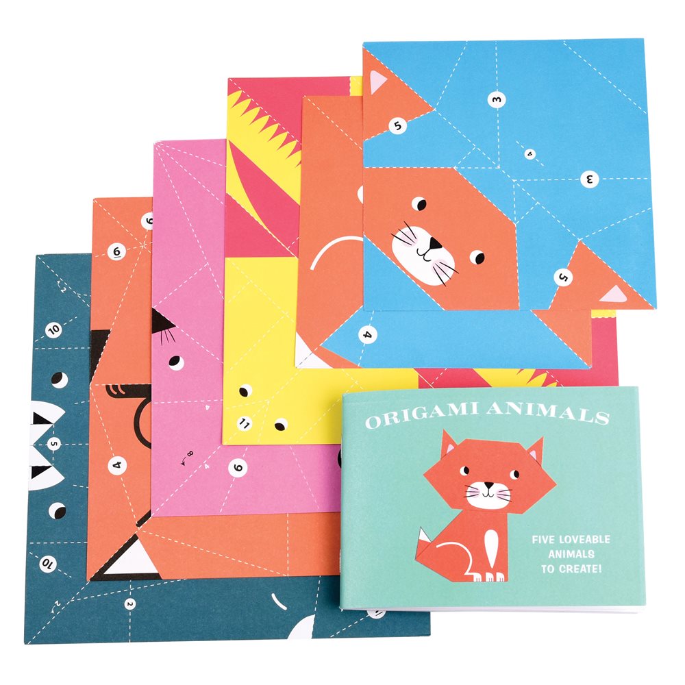 Children's origami kit - Animals