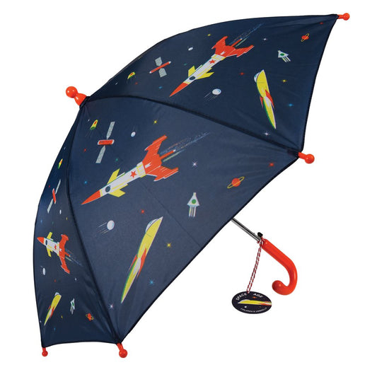 Children's Umbrella - Red Riding Hood and Space Rocket Styles