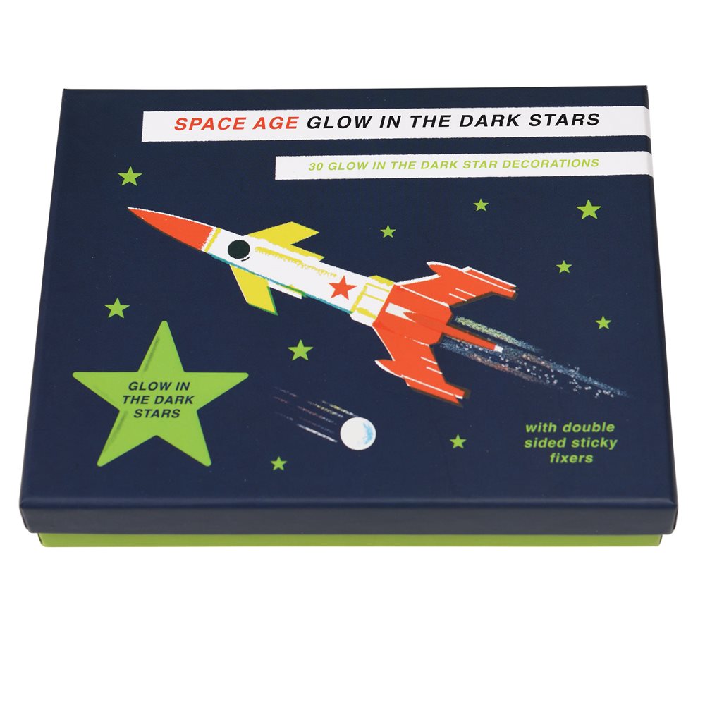 Glow in the dark stars - Space Age