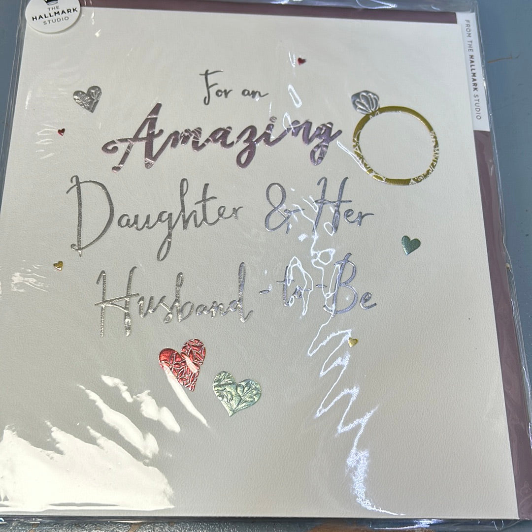Daughter & Fiancé Engagement Card - Hallmark