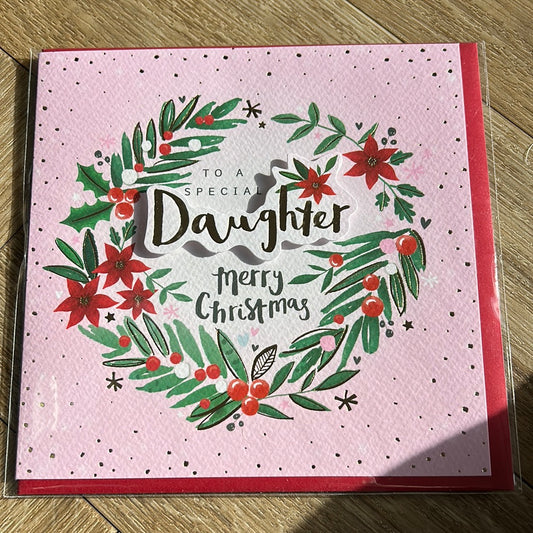 Daughter Christmas Card - Rachel Ellen