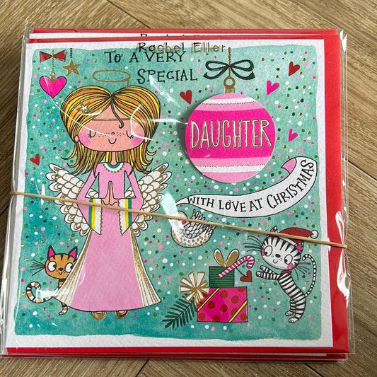 Daughter Christmas Card - Rachel Ellen