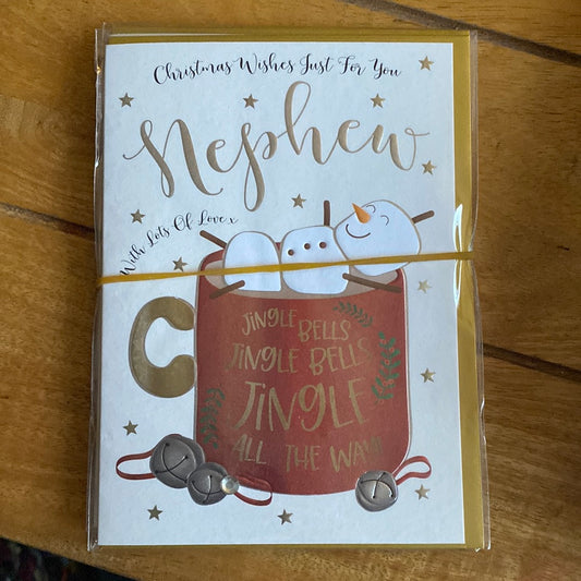 Nephew Christmas Card - Wendy Jones-Blackett