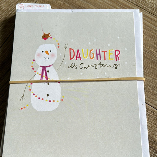 Daughter Christmas Card - Hallmark