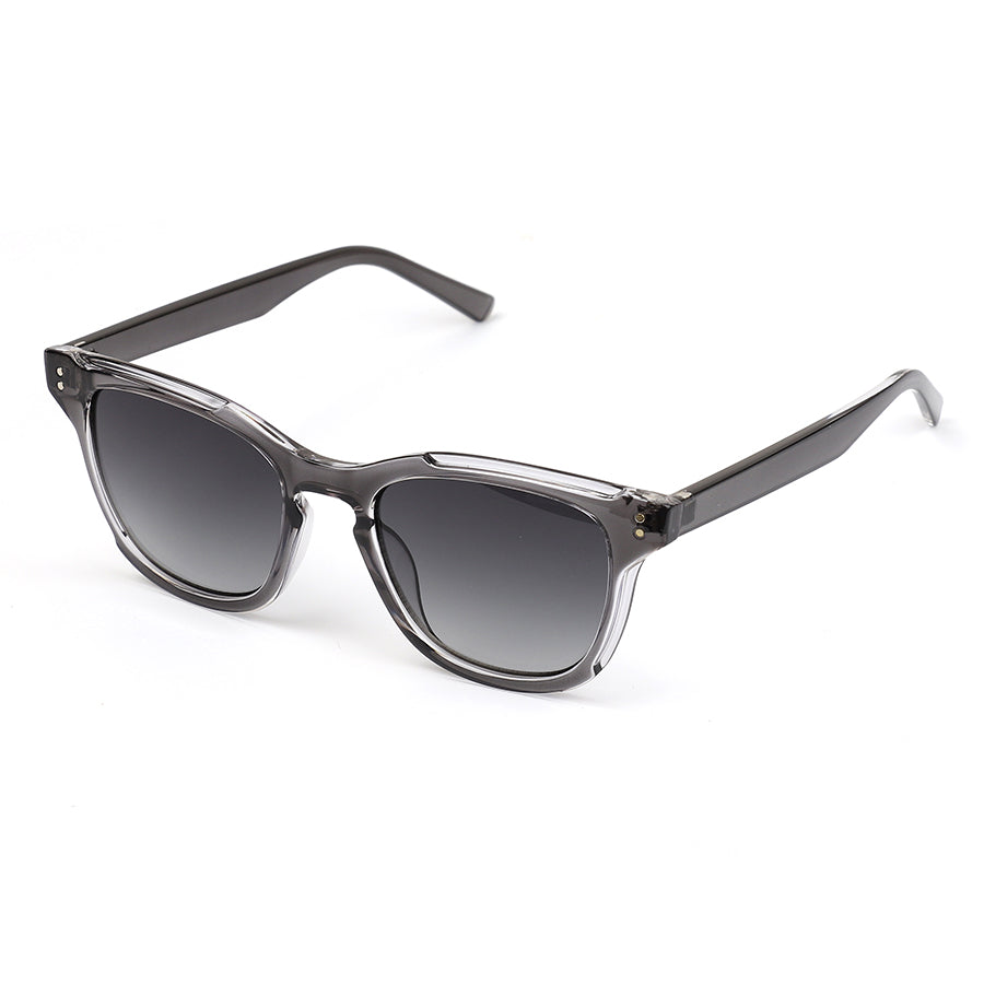 Smoky grey classic shape recycled sunglasses