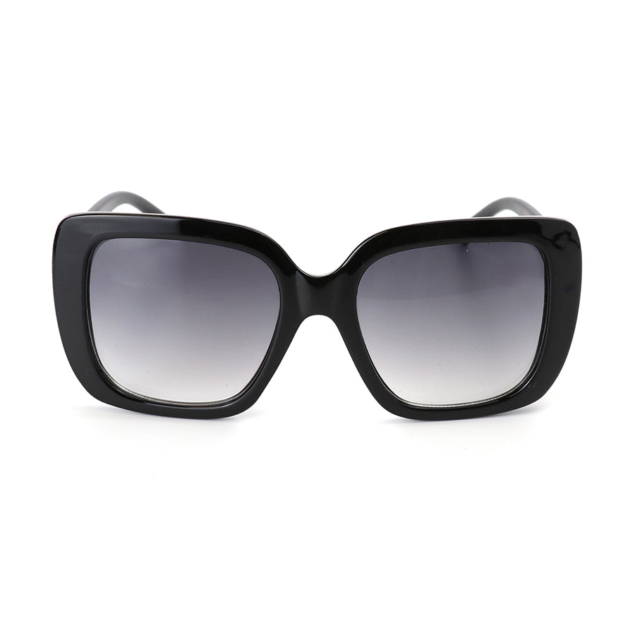 Black frame recycled sunglasses