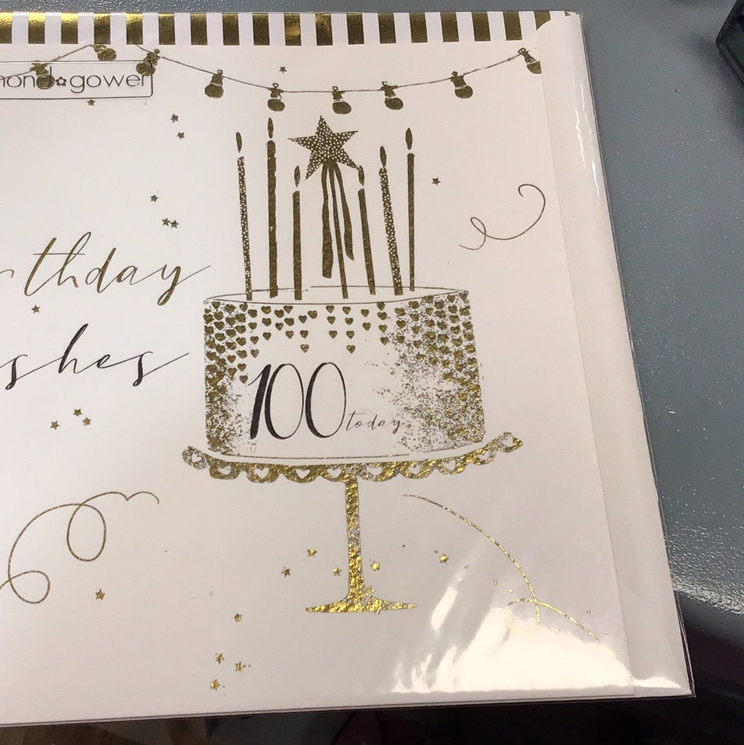 100th Birthday Card - HG