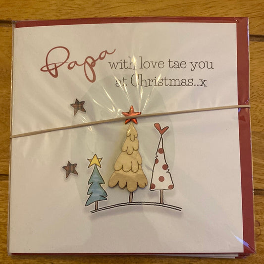 Papa Christmas Card - Tracey Russell