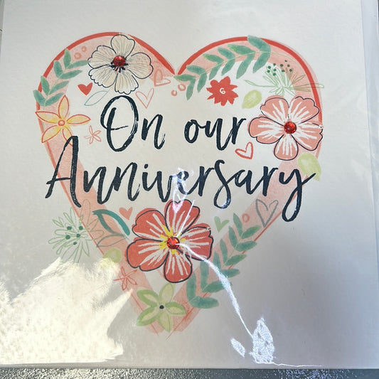 Our Anniversary Card - Katie Phythian