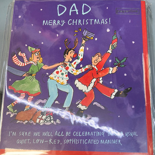Dad Christmas Card - Paperlink