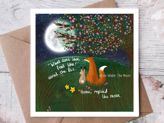 "Home" Relationship & New Home Card by Fox Under The Moon