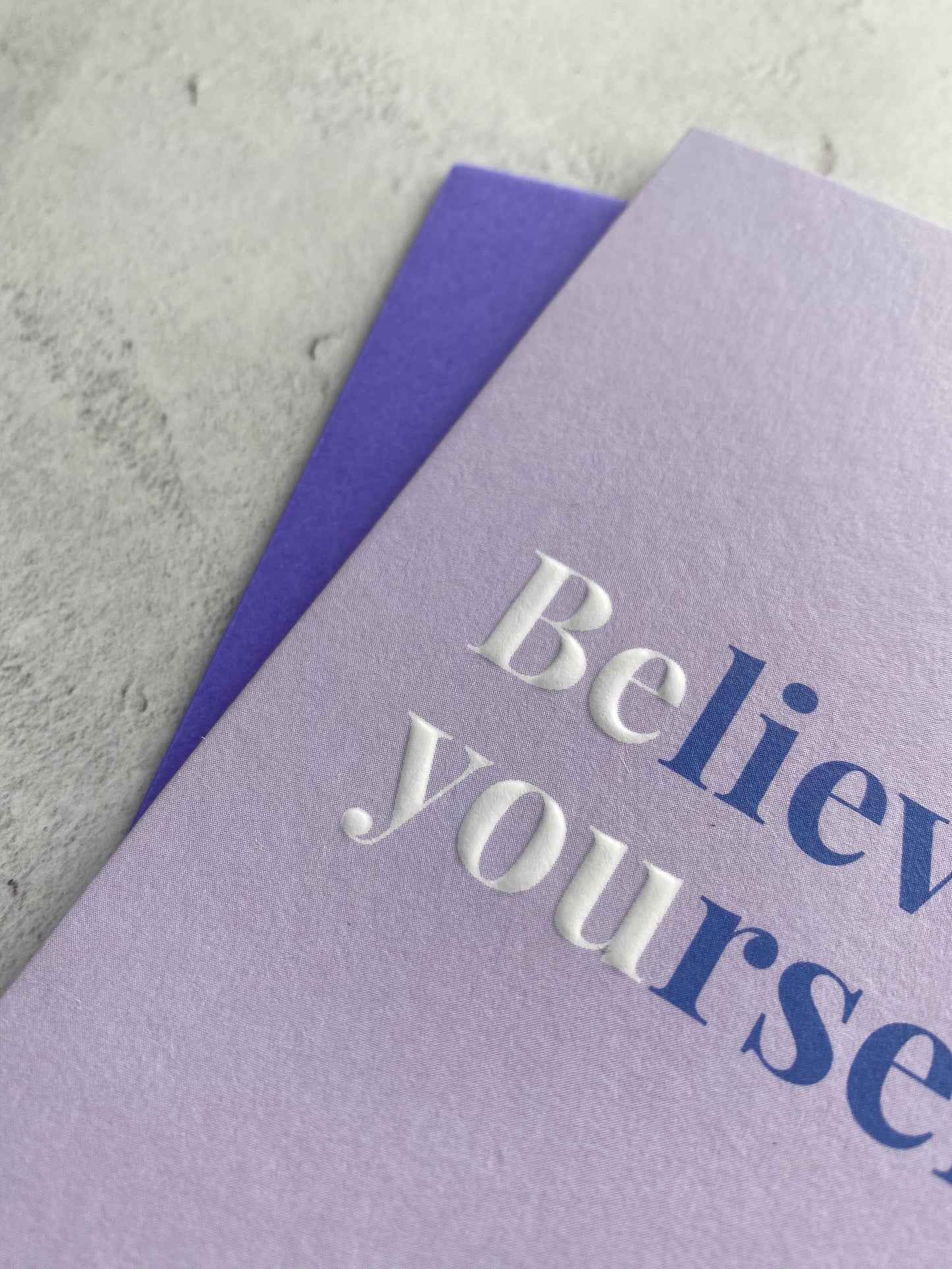 Believe In Yourself