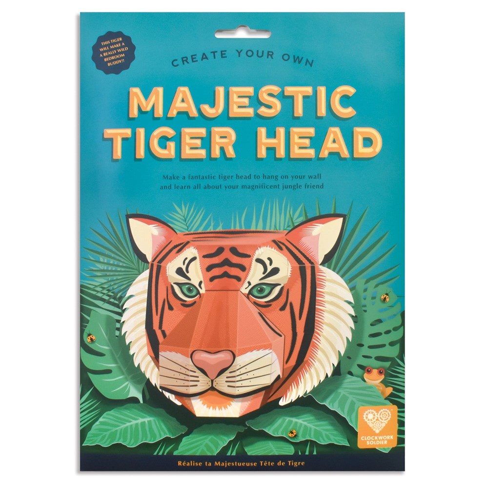 Create Your Own Majestic Tiger Head