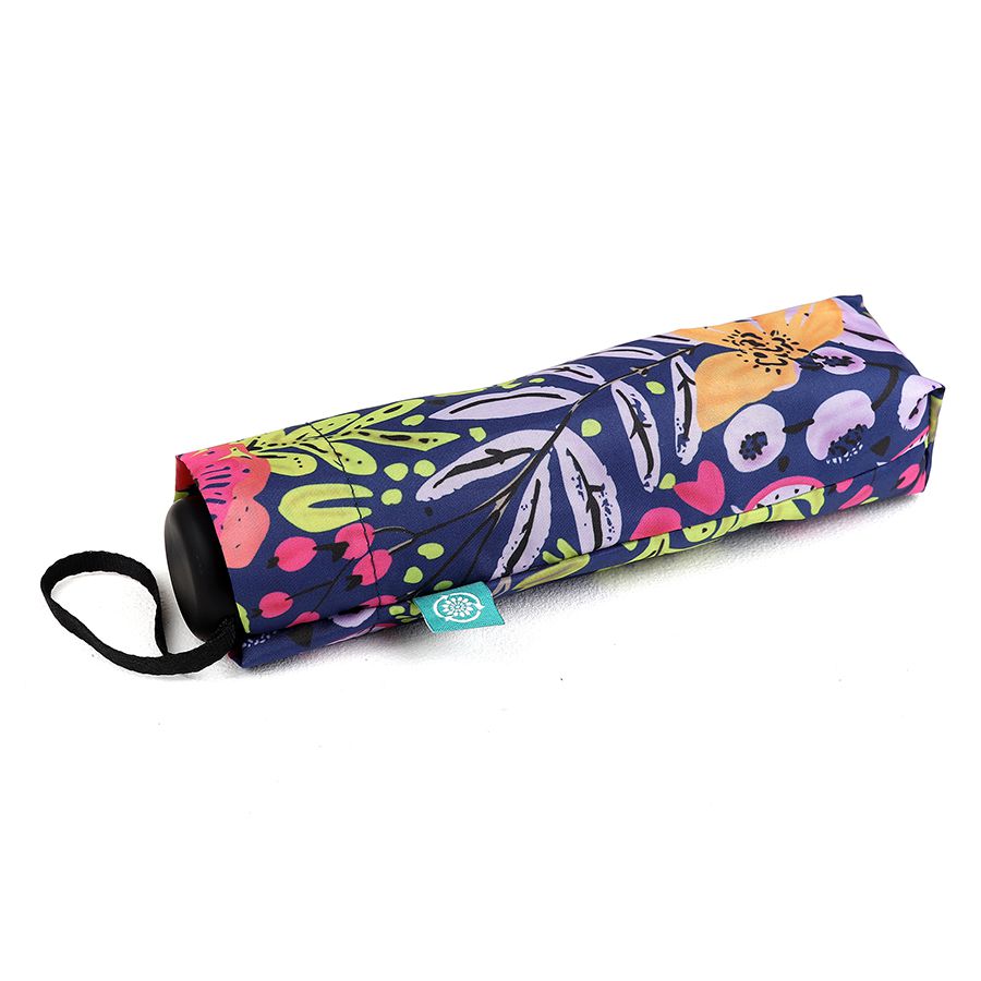 Peace Of Mind (POM) Recycled Flower Garden Print Umbrella. Available at Sweet P, Burnside, Glasgow