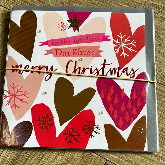 Daughter Christmas Card - HG