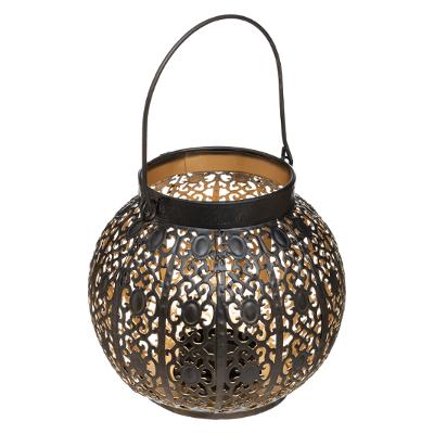 Round Metal Lace Lantern