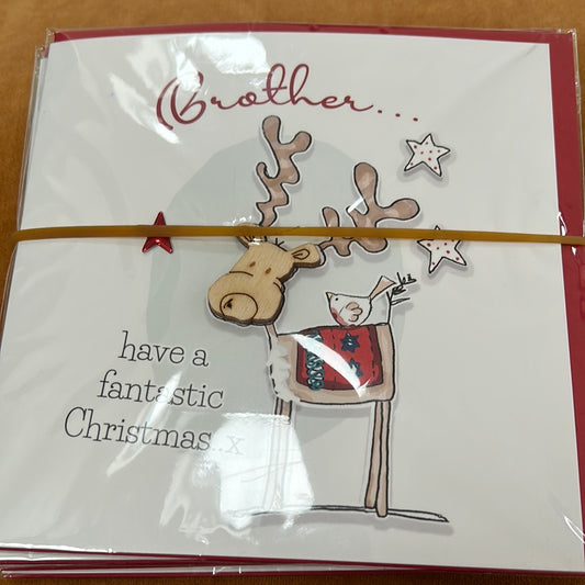 Brother Christmas Card - Tracey Russell