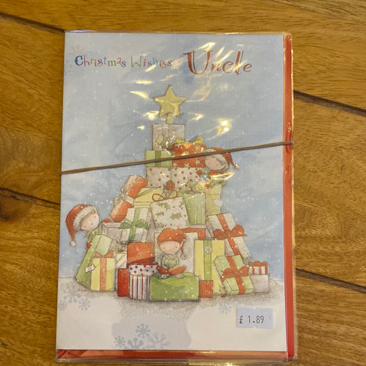 Uncle Christmas Card - CC