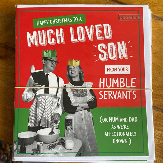 Son Christmas Card - Paperlink