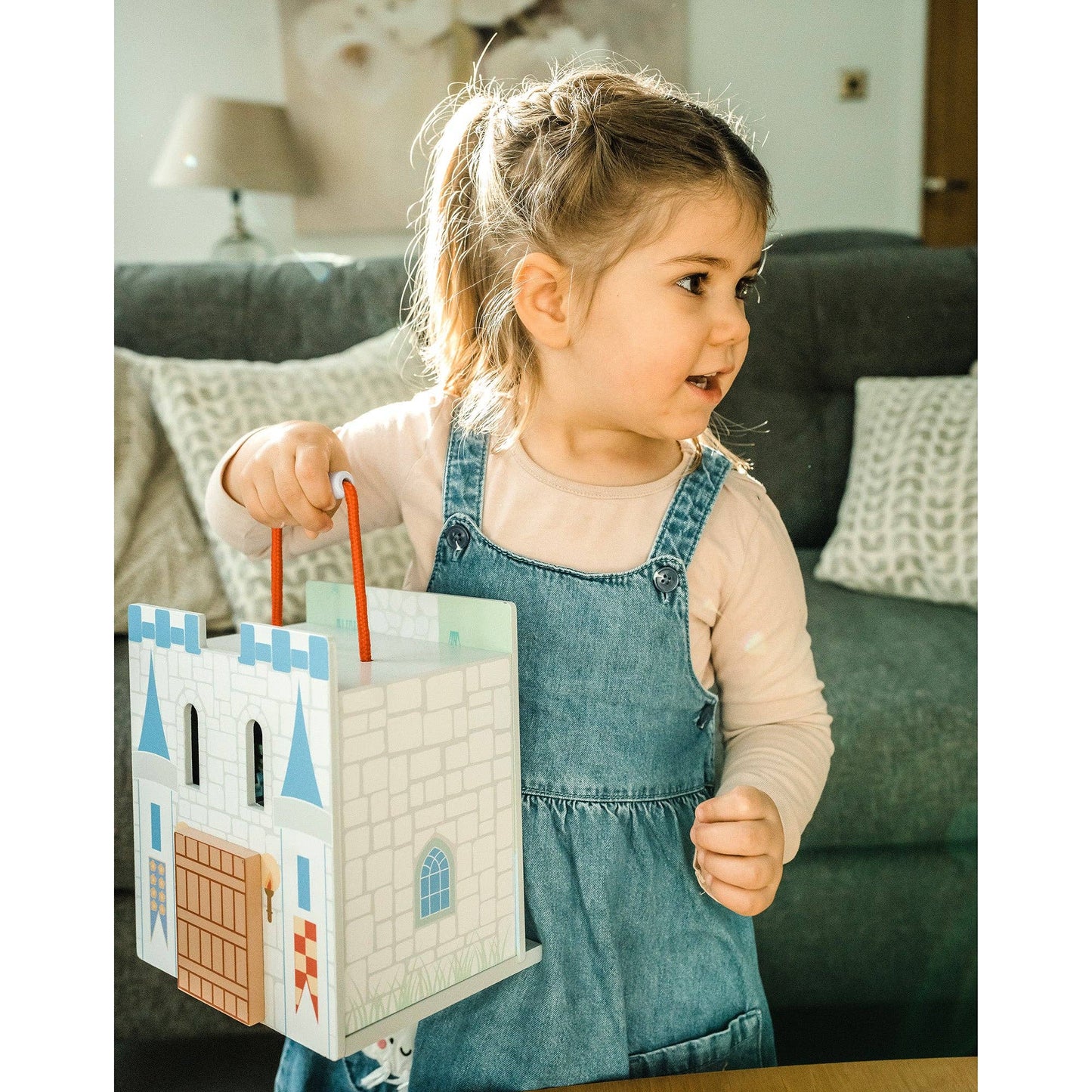 Wooden Castle Play Set