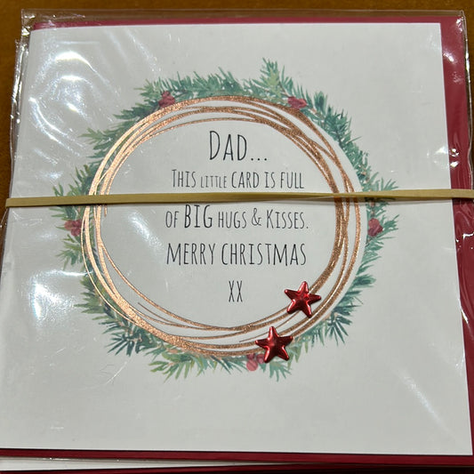 Dad Christmas Card - Tracey Russell