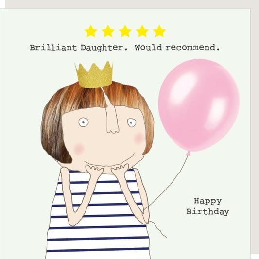 Daughter Birthday Card - Rosie Made A Thing