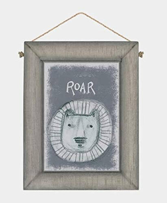 Wooden Box Frame - Roar