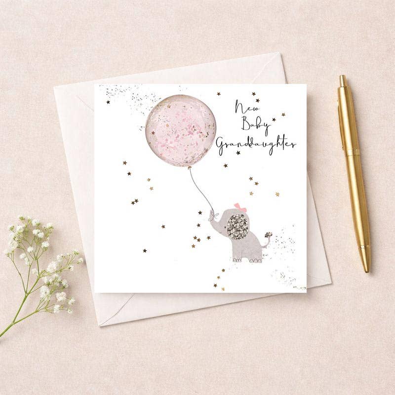 New Baby Card - Baby Granddaughter
