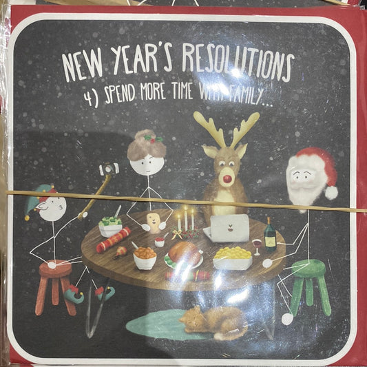 Happy New Year - Lanther Black