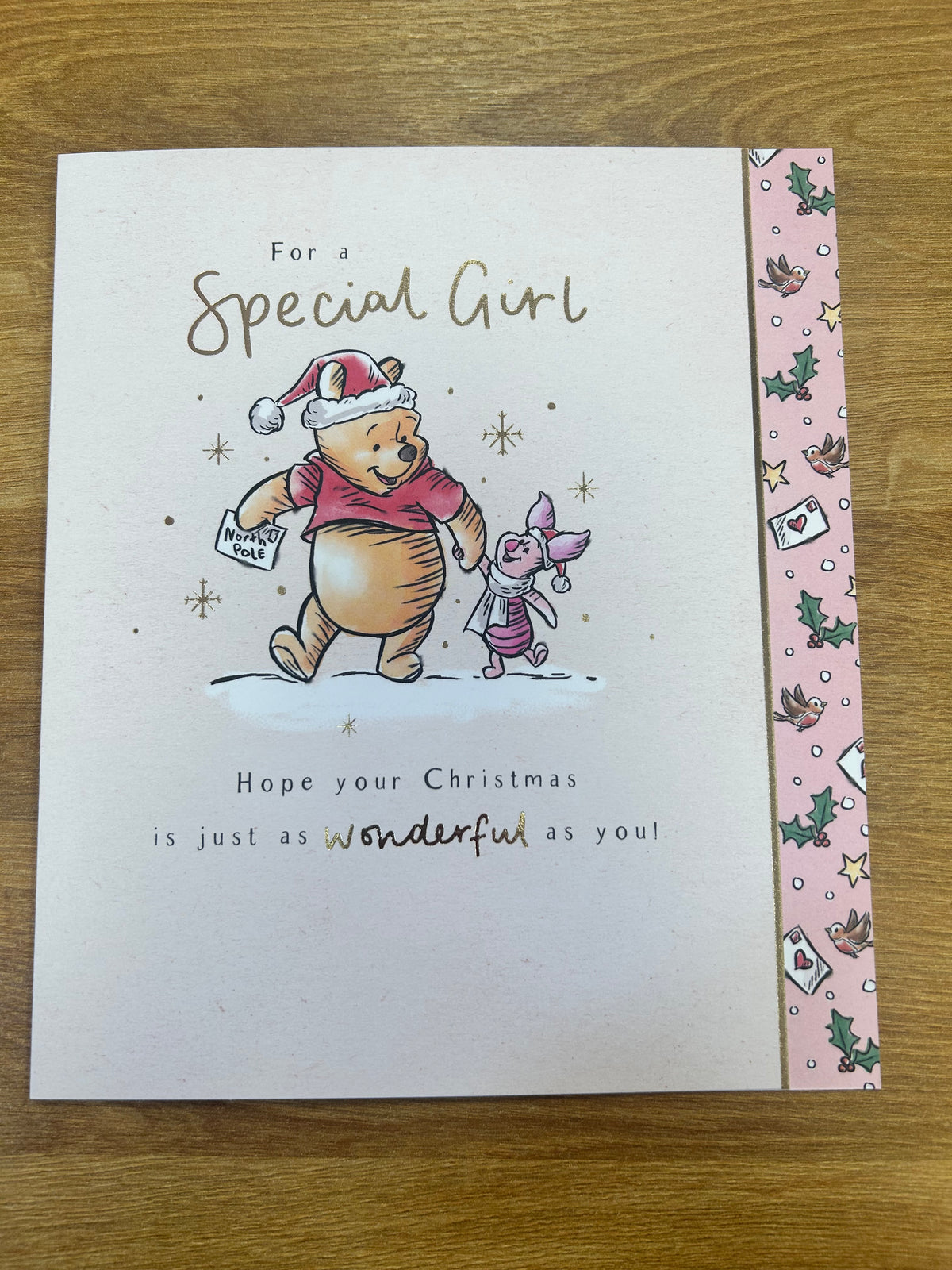 Special Girl Christmas Card