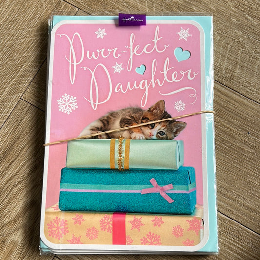 Daughter Christmas Card - Hallmark