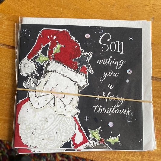 Son Christmas Card - Tracey Russell