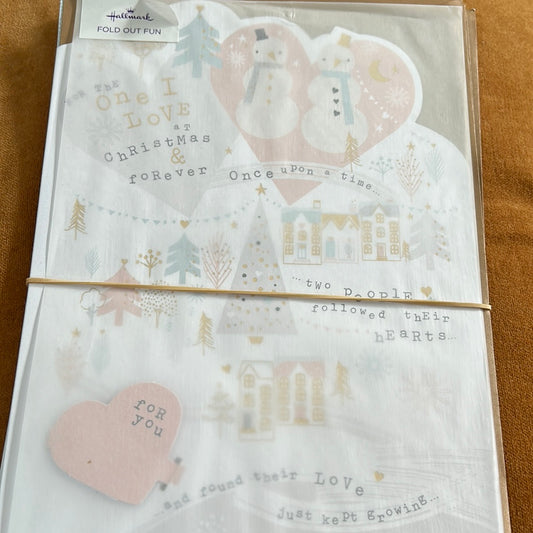 One I Love Christmas Card - Hallmark