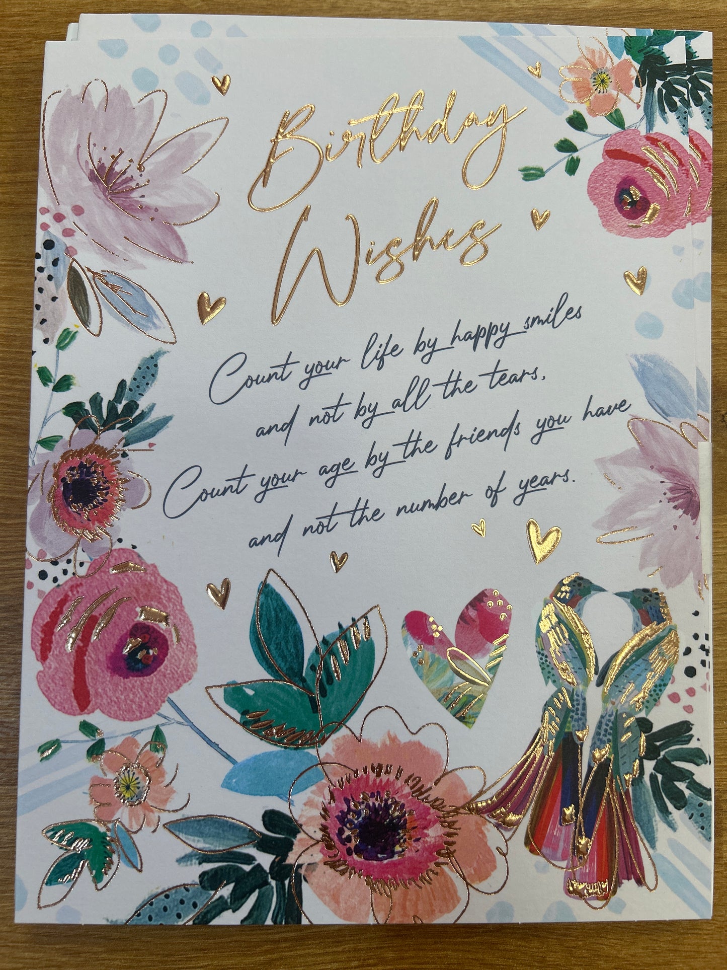 General Birthday Card - Words 'n' Wishes