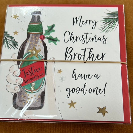 Brother Christmas Card - Katie Phythian