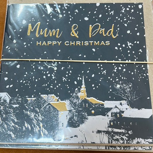 Mum & Dad Christmas Card - H&G