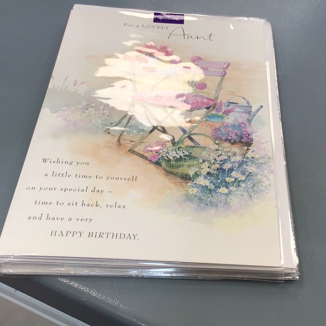 Aunt birthday card hallmark