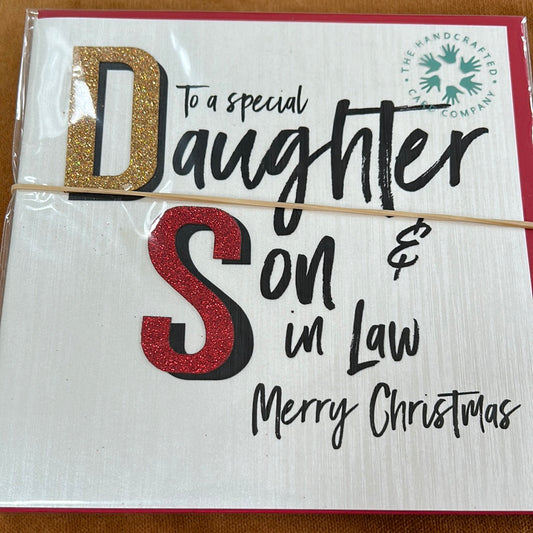 Daughter & SIL Christmas - Handcrafted Card Co