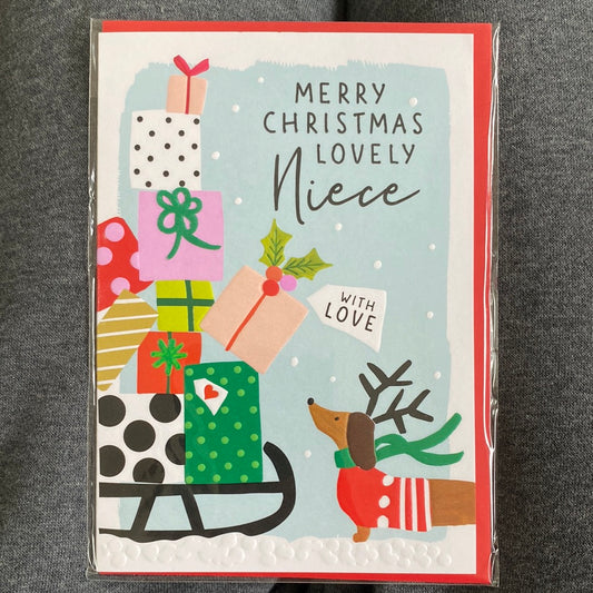 Niece Christmas Card - Rosanna Rossi