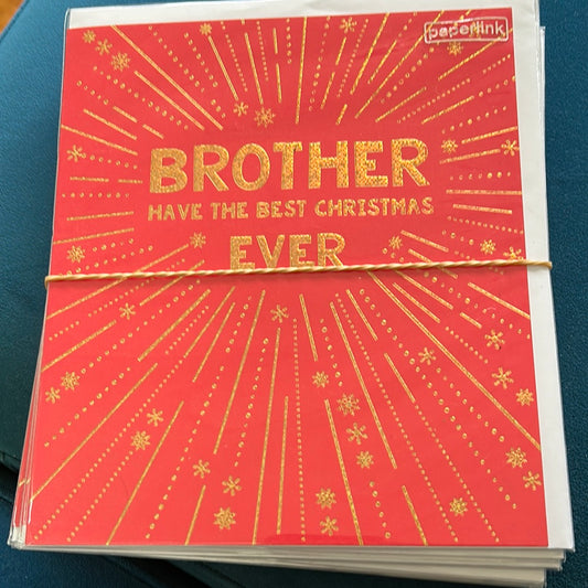 Brother Christmas Card - Paperlink