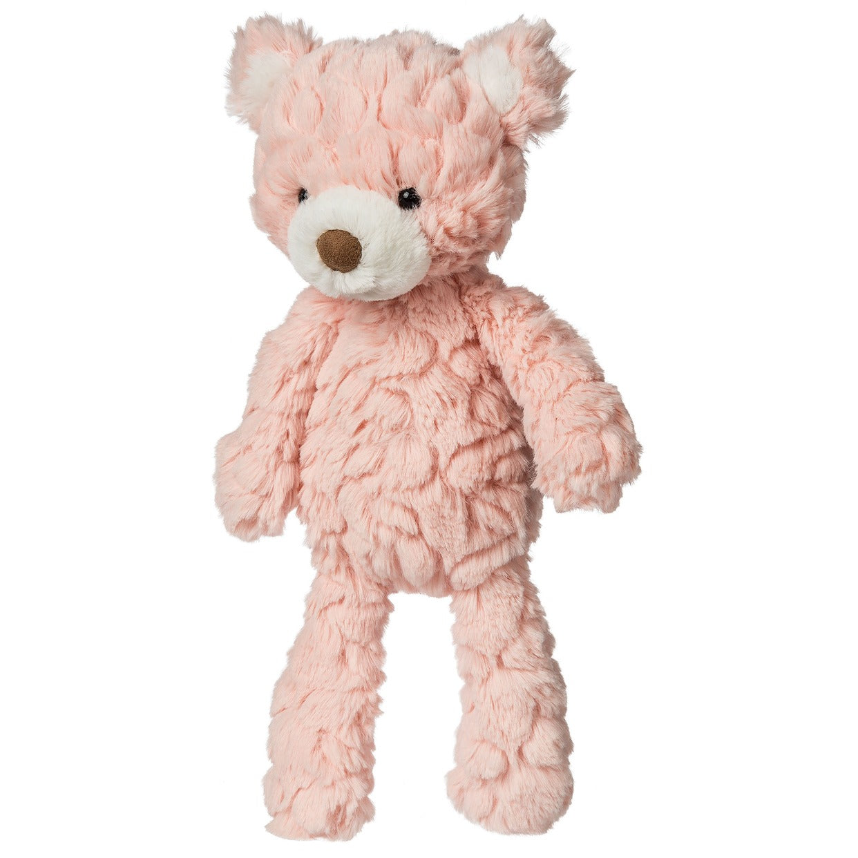 Mary Meyer Blush Pink Putty Teddy Bear - Soft Plush Toy. Available at Sweet P, Burnside, Glasgow